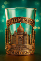 CRAFZO Shot Glass Copper,Perfect Antique Souvenir for Home Decorative Item, Gifts and Travel