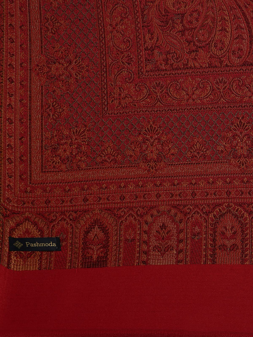Pashmoda Women Ghazal Antique Jamawar Shawl (Size: 101 X 203 CM)