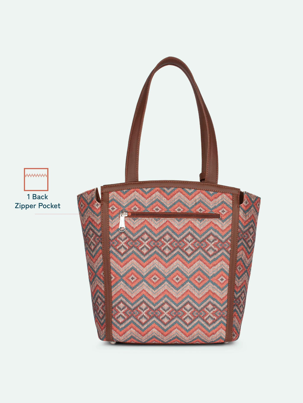 ZOUK Rhea Kapoor Adira Tote Bag for Women | Stylish Handbag for Woman | Premium Tote Bags | Purse Handbag | Big Size Stylish Hand Bags | Gwalior Weaves
