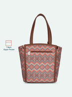 ZOUK Rhea Kapoor Adira Tote Bag for Women | Stylish Handbag for Woman | Premium Tote Bags | Purse Handbag | Big Size Stylish Hand Bags | Gwalior Weaves