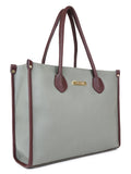 LEGAL BRIBE Women Textured Tote Bag (Green)