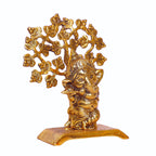 KridayKraft Ganesha Standing Playing Flute Metal Staue,Ganpati Bappa murti for Pooja & Home,Offce Decor,Religious Idol Gift Article,Showpiece Figurines