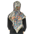 Switchon Female Rayon Anti Pollution Full Face Scarf Uv Sun Rays Protection Scarf For Women - Free Size (Multi2)