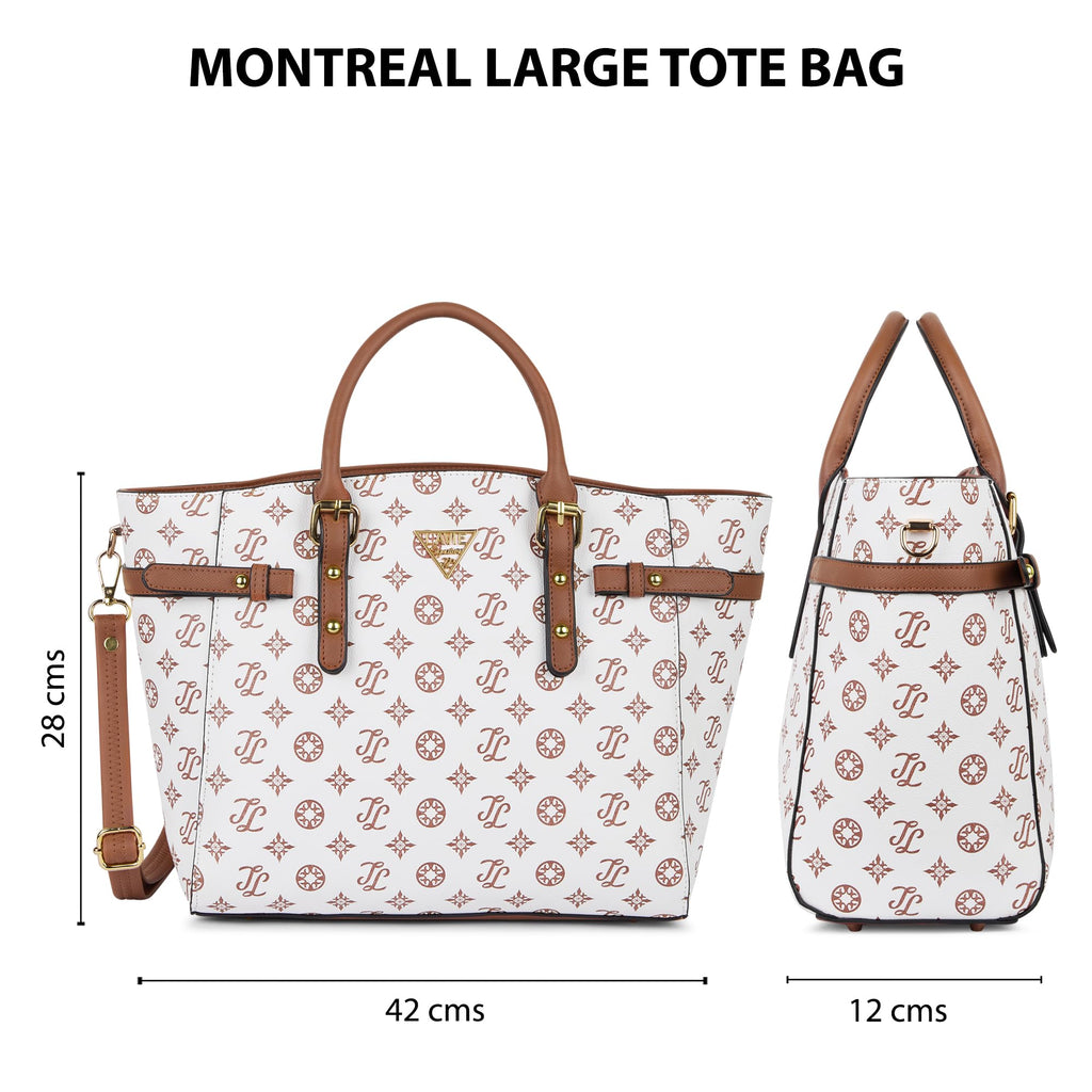 Lavie Signature Women's LS Montreal Tote Bag for Women | Tote Handbag for Work | Ladies purse | Stylish Shoulder Bag | Gift for Women