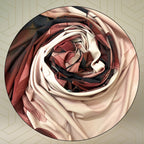 FAHABO Iconic Collection Digital Print Swiss Butter Cotton Scarf Stole for Women (Dusty Peach - Gr)