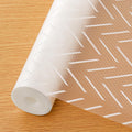 Porslin Plastic Shelf Liner for Kitchen and Wardrobe – 45cm x 5m Non-Adhesive Waterproof Cabinet Sheets, Anti-Slip Drawer Mats – Roll, Easy Cut, Protects Shelves, Ideal for Fridge, Cupboard Use - SL16 Kafalo
