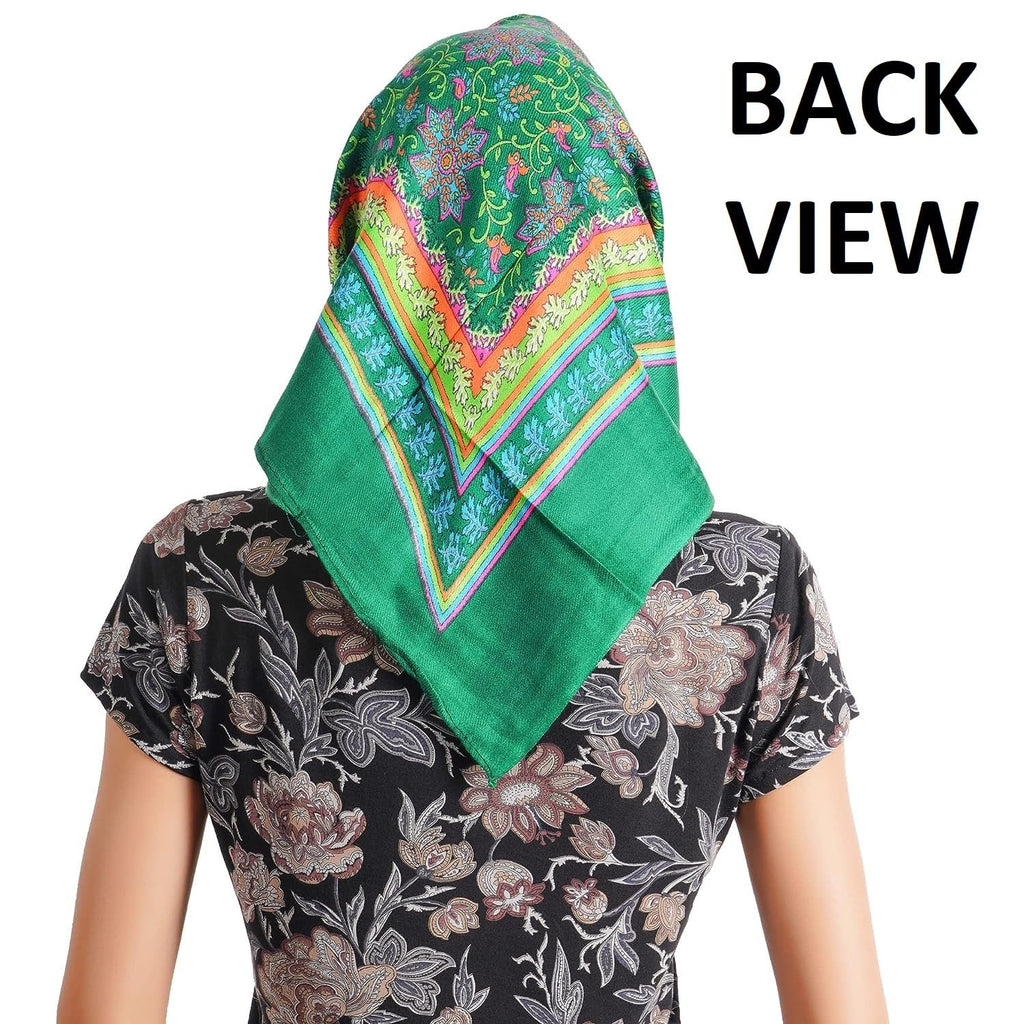 KETKAR Wool Women's Cold Weather Scarf & Wraps_Pack Of 1,Green For Female