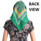 KETKAR Wool Women's Cold Weather Scarf & Wraps_Pack Of 1,Green For Female