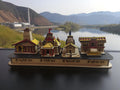 ANI DIVINE 4 Dham Temple in 3D/ Multicolor, Decorative/Kedarnath, Badrinath, Gangotri, Yamunotri Home Office Temple Gift Item Sawan Shivratri