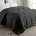 MeckHome Culture MHC- 800 Series Quilted Comforter 300-GSM Microfiber Soft/Fluffy Hypoallergenic Comforter/Quilt/Dohar/Rajai for (92 x 106 Inches) King Size Comforter -Dark Grey Kafalo