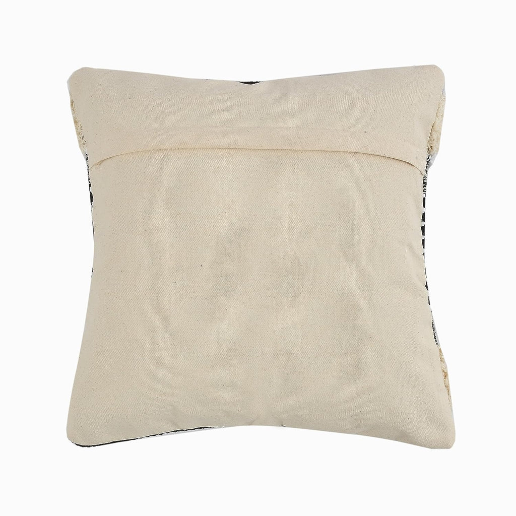 Furnistitchs Premium Decorative Throw Cushion Pillow Cover Boho Home Decor - Living Room Bedroom Couch Sofa Cushion Covers 16 inch x 16 inch (2, Black Kites)