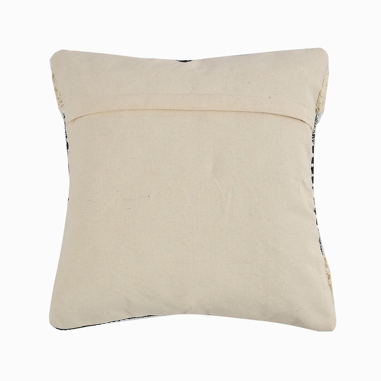 Furnistitchs Premium Decorative Throw Cushion Pillow Cover Boho Home Decor - Living Room Bedroom Couch Sofa Cushion Covers 16 inch x 16 inch (2, Black Kites)