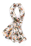 AQVA Printed Cotton Scarf for Women Stylish (Pathjadh) | Head and Face Cover Scarf for Girls with 100% Cotton | Soft & Lightweight Scarves/Stoles for all Weather (72 x 43 in)