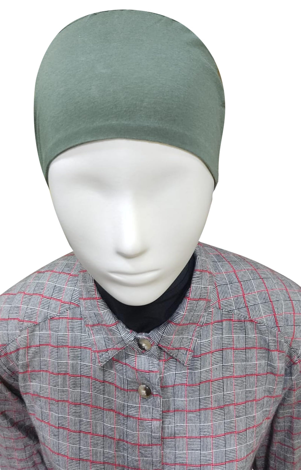 TCP TheClothesPeople Premium Hijab Scarf Inner Cap for Modesty and Comfort-16+Years Womens (Sage Green)