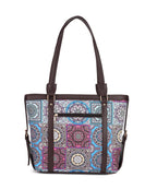 Lookout Fashion Luxe Tote Handbag (fit 15.6 inch laptop) (Pink desgin)