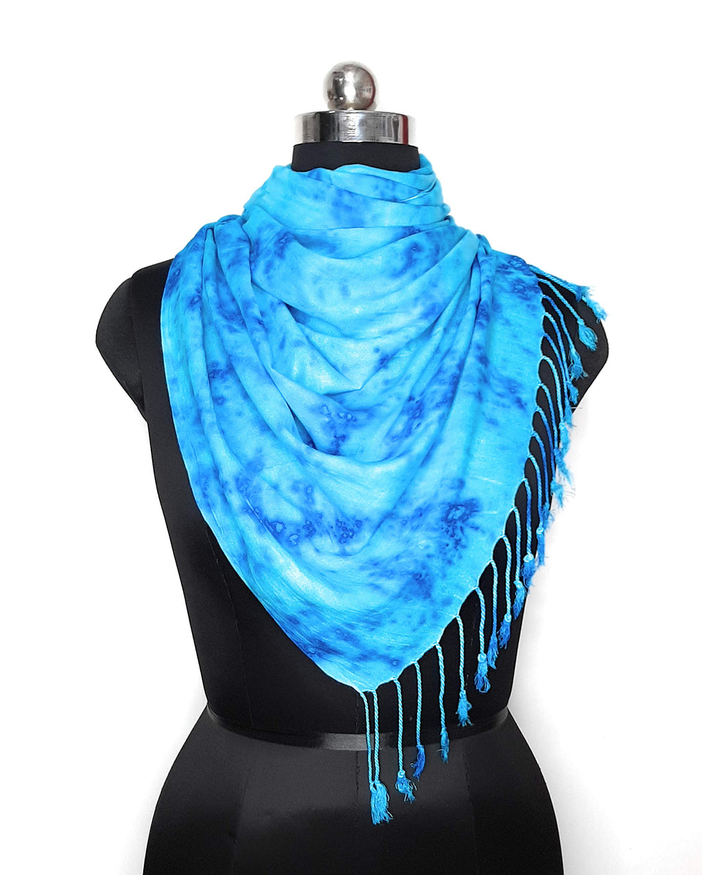 Chandwasia Rayon Scarf for Men & Women | Lightweight Batik Design Stole, Shawl & Wrap | Soft & Breathable Fabric | All-Season Summer & Winter Wear