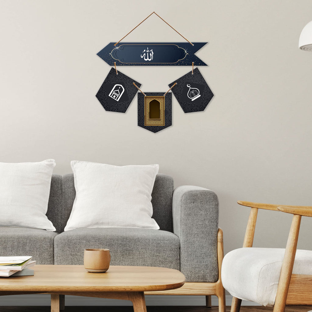 Artvibes Wall Hanging Home Decorative Wall Art for Living room | Bedroom | Gifts | Wall Hanger for Decoration | Modern Decor | Artwork | Wall Sculpture | Signs & PlaquesArt Print (WH_6430NR)