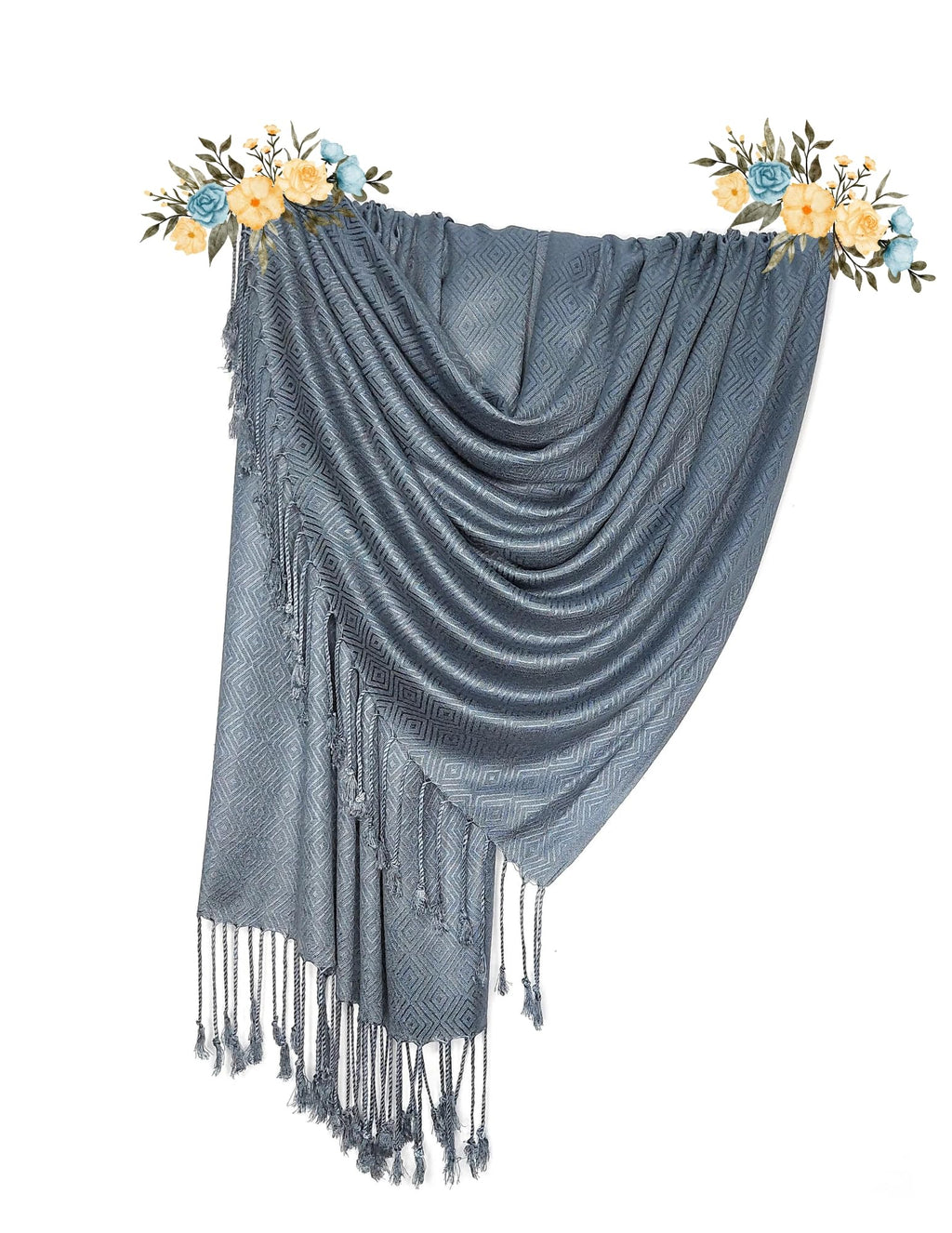 Chandwasia Viscose Stole & Shawl for Men, Women & Girls | Soft Lightweight Summer and Winter Scarf | Solid Wine