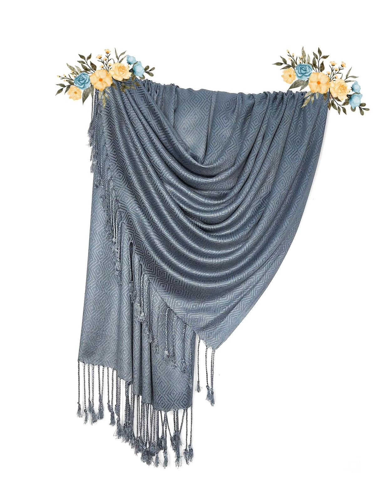 Chandwasia Viscose Stole & Shawl for Men, Women & Girls | Soft Lightweight Summer and Winter Scarf | Solid Wine
