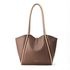 Lino Perros Avril Elegant Everyday Brown Tote bag