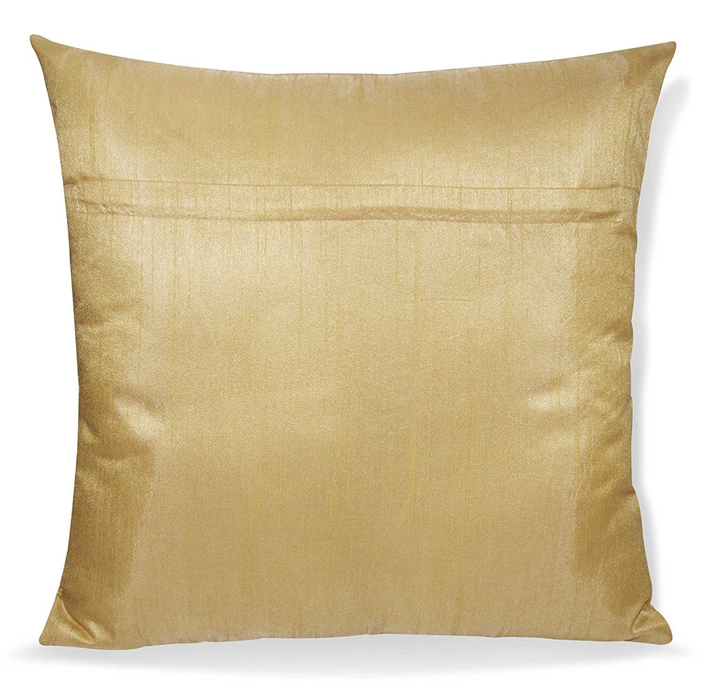 CIDIZY Jute Modern Cushion Cover 24 Inch X 24 Inch 5 Piece, Multicolour