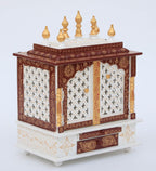 Kamdhenu Art and Craft Wooden Temple/Home Temple/Pooja Mandir/Pooja Mandap/Temple for Home (Cpjali60 Cm)