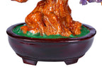 Top Plaza 7 Chakra Healing Crystal Money Tree 10 Inch Stone Bonsai Tree Feng Shui Good Luck Wealth Tree Decor Business Gift for Office Home Living Room