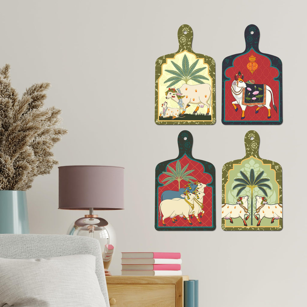 Artvibes Pichwai Art Wall Hanging Home Decorative Wall Art for Living room | Bedroom | Gifts | Wall Hanger for Decoration | Modern Decor | Artwork | Wall Sculpture | Signs & Plaques (WH_5621N)