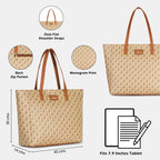 Lavie Women's Malgana Tote Handbag | Tote Bag For Work | Ladies Purse | Stylish Shoulder Bag | Gift for Women