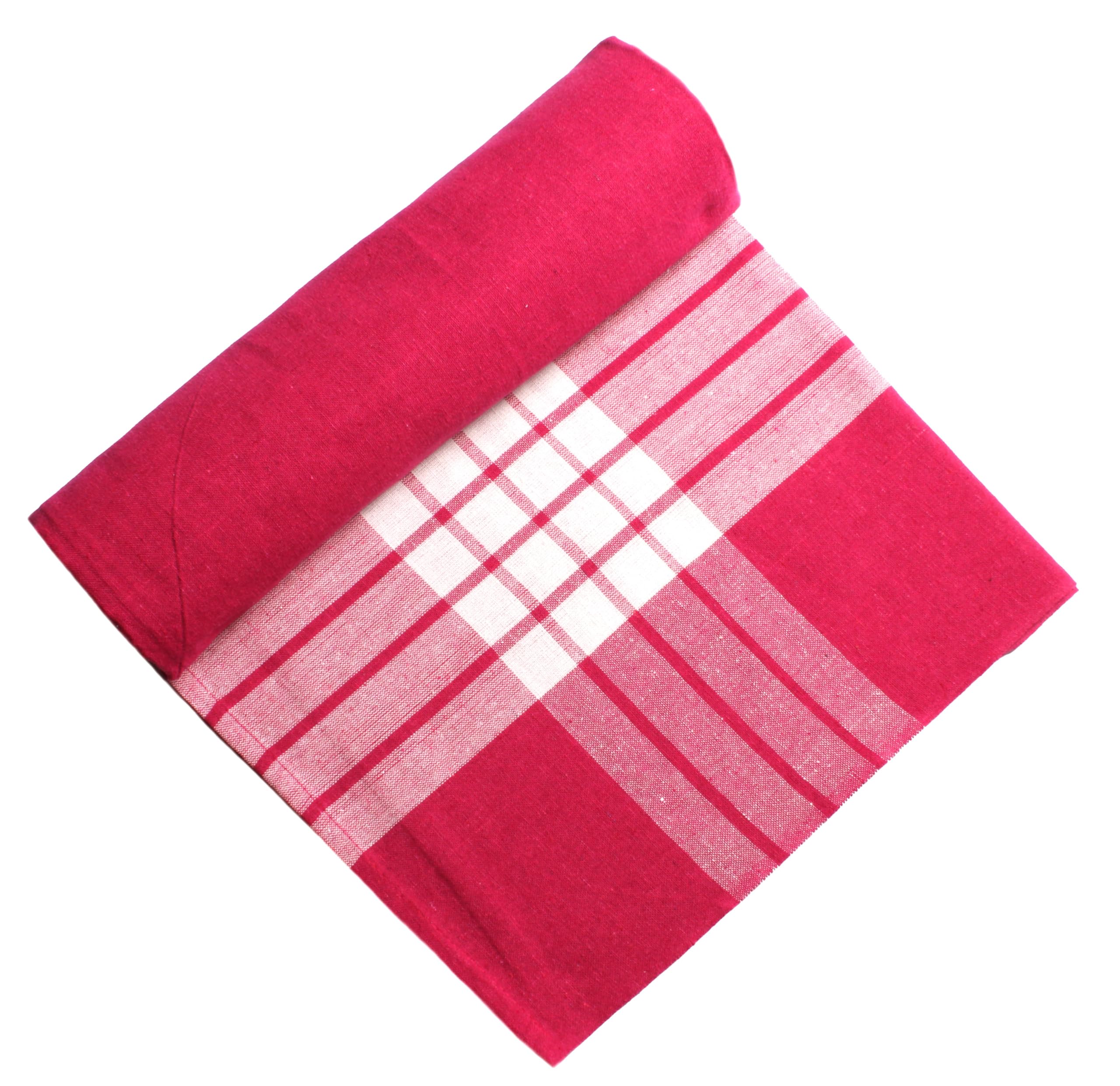 Sharan Elegance 100% Pure Cotton Hospital Bedsheet/Hospital Blanket/Hotel Bedsheet/Home use/Single Size Blanket Lightweight (60X90) inch Set 1 (Pink) Kafalo