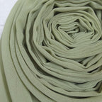 Trending Combo of 2 Muslim Women Malaysian Soft Plain Chiffon Georgette Fancy Hijab/Scarves/Shawl/Stoles/Duppatta/Solid head Wrap College Girls Abaya Scarf Collection (Navy Blue, Pista Green)