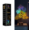 Crystiglow Glow in The Dark 7 Chakra Crystal Tree – 10 Inch, 300 Crystal Beads | Home Decor Gift Items | Table Decor | Handicraft Items for Home Decor | Unique Gift for All Occasions