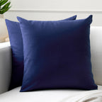 Encasa XO Cushion Covers, No Inserts, Cotton Throw Pillow Cases