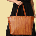 Lavie Women's Malnov Tote Handbag (Brown, Tan)