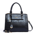 EXOTIC Urban Grace Handbag with Snake Print Panel