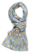 AQVA Printed Cotton Scarf for Women Stylish (Malti) | Head and Face Cover Scarf for Girls with 100% Cotton | Soft & Lightweight Scarves/Stoles for all Weather (72 x 43 in)