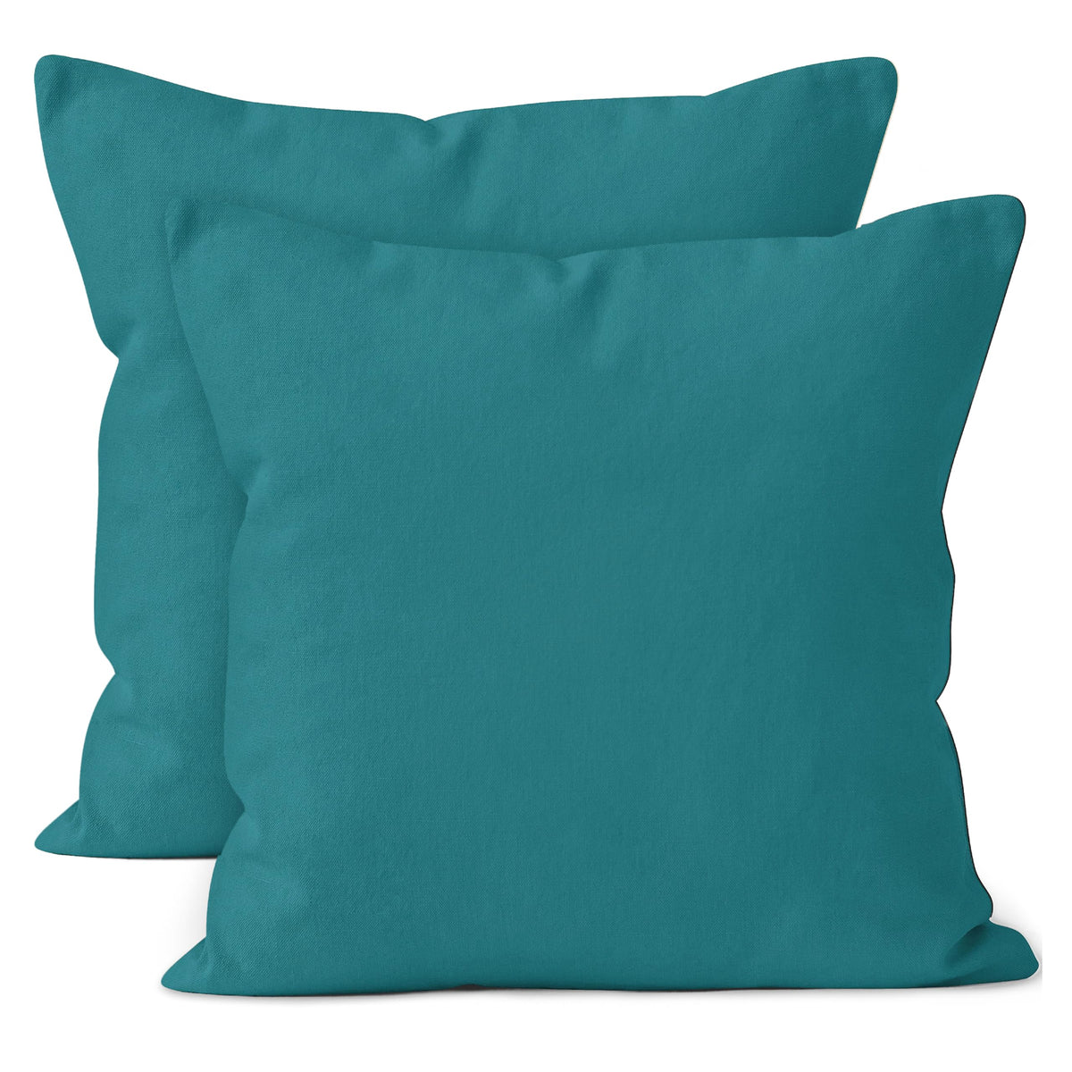 Encasa XO Cushion Covers, No Inserts, Cotton Throw Pillow Cases
