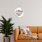 Artvibes Wall Hanging Home Decorative Wall Art for Living room | Bedroom | Gifts | Wall Hanger for Decoration | Modern Decor | Artwork | Wall Sculpture | Signs & PlaquesArt Print (WH_4016NR)