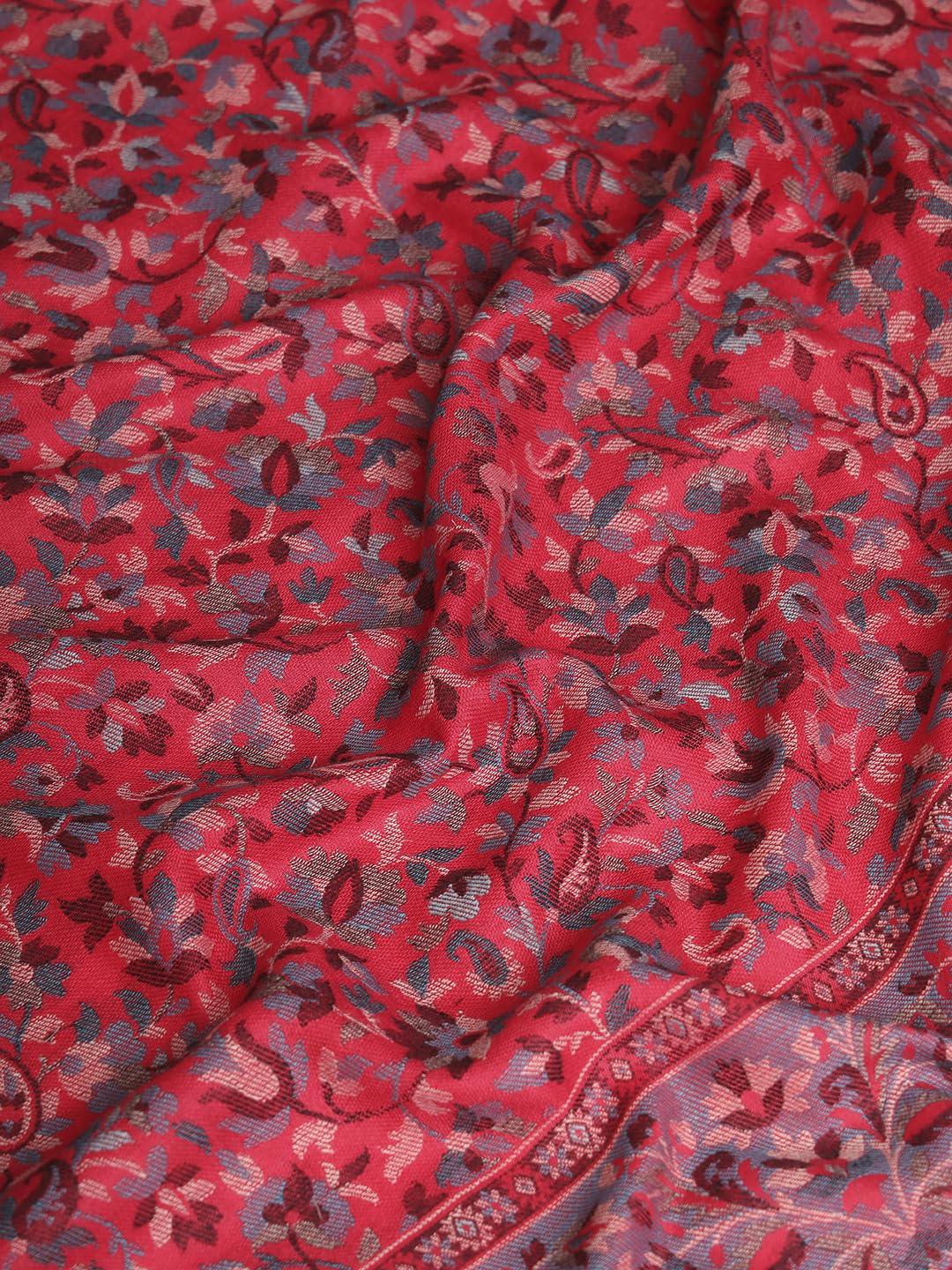 Pashmoda Women Dastaan Woven Design Jamawar Shawl (Size 101X203 CM)