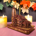 COTTONTEE Ram Darbar Led Frame | Gift Item | Ram Darbar Frame for Gift | Suitable to Store in Pooja Room,Office,Home ETC. (Ram Mandir Miniature)