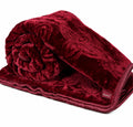 Huemic Maroon Single Bed Blanket 500 TC Super Soft Premium Microfiber Blanket, 63 x 85 Inches, Warm & Lightweight Winter Blanket, Soft Cozy AC Blanket, All Season Bed Blanket for Home & Travel Kafalo