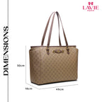 LAVIE PARIS Women's Adele 15 Inch Laptop Tote Handbag | Tote Bag for Work | Ladies Purse | Stylish Shoulder Bag | Gift for Women