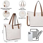 Lavie Women's Monoprint Hailon Tote Bag | Ladies Purse Handbag