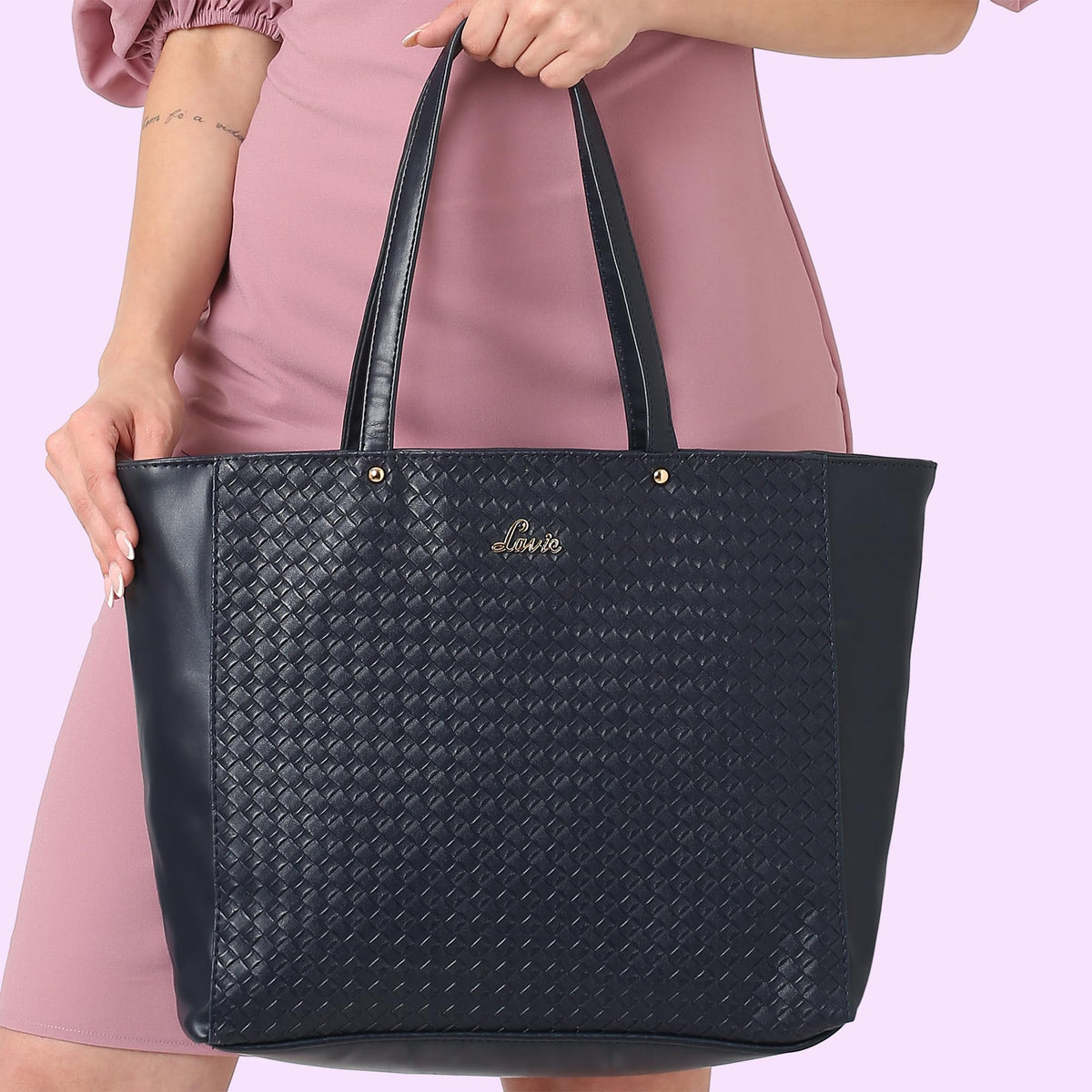 Lavie Women's Nova Tote Handbag (Navy)
