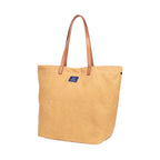 AQVA Cotton Thick Canvas Tote Bag for Women (17.5x13x6) | Trendy Stylish Multipurpose Handbag with Inside Pockets and Zipper | Shoulder Bag for Shopping, Beach, Travel and Work | Sand