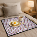 Star Weaves Waterproof Bed Server/Food Mat/Bedsheet Protector/Reversible in 3 Layered Heavy Material(Colour and Print Might Vary According to Availability)/ bed server mat Reversible/ Place Mat Kafalo