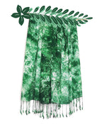 Chandwasia Rayon Shades Shibori Pattern Scarf, Scarves, Viscose Fabric Stole & Shawl Design for Men & Women for Summer & Winters