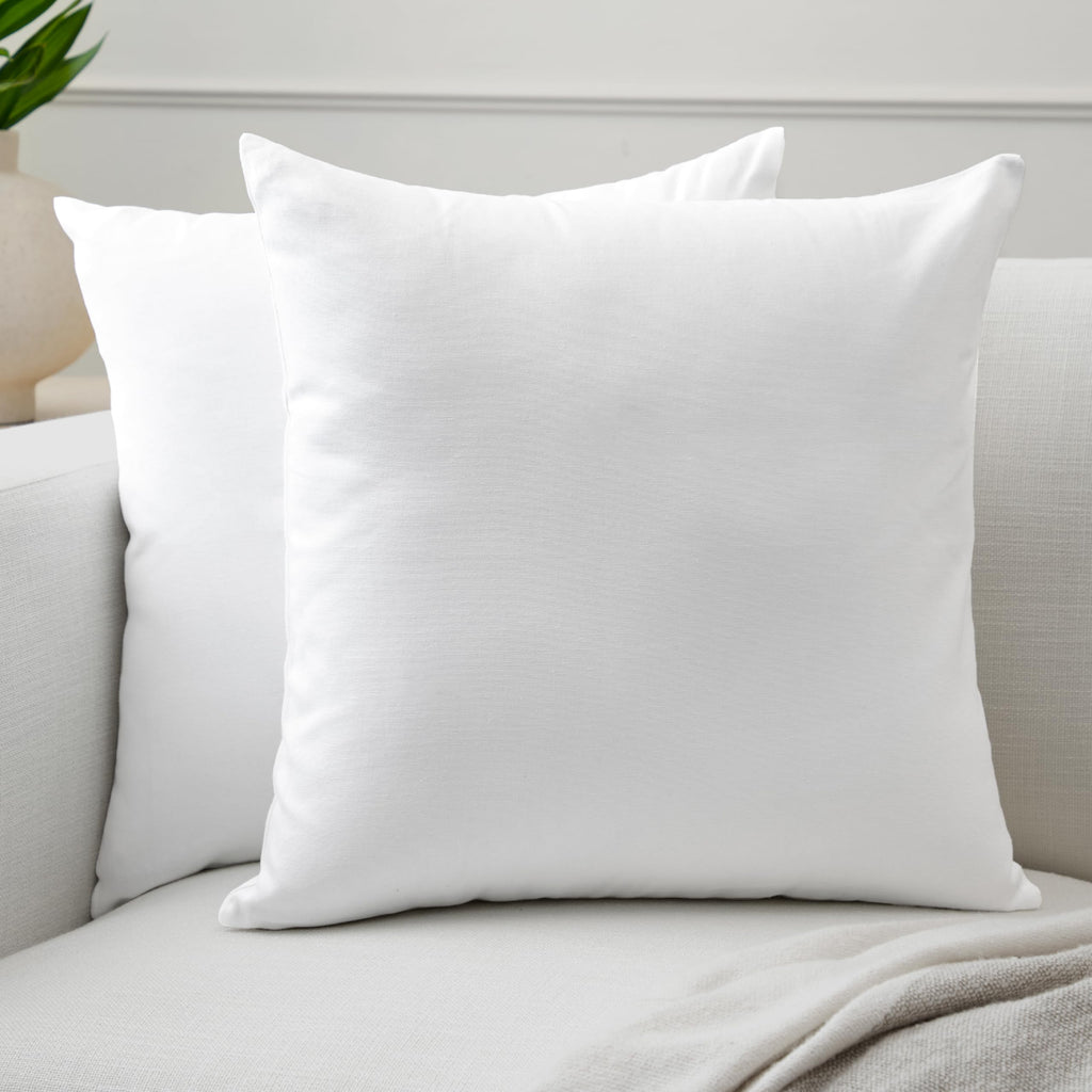 Encasa XO Cushion Covers, No Inserts, Cotton Throw Pillow Cases