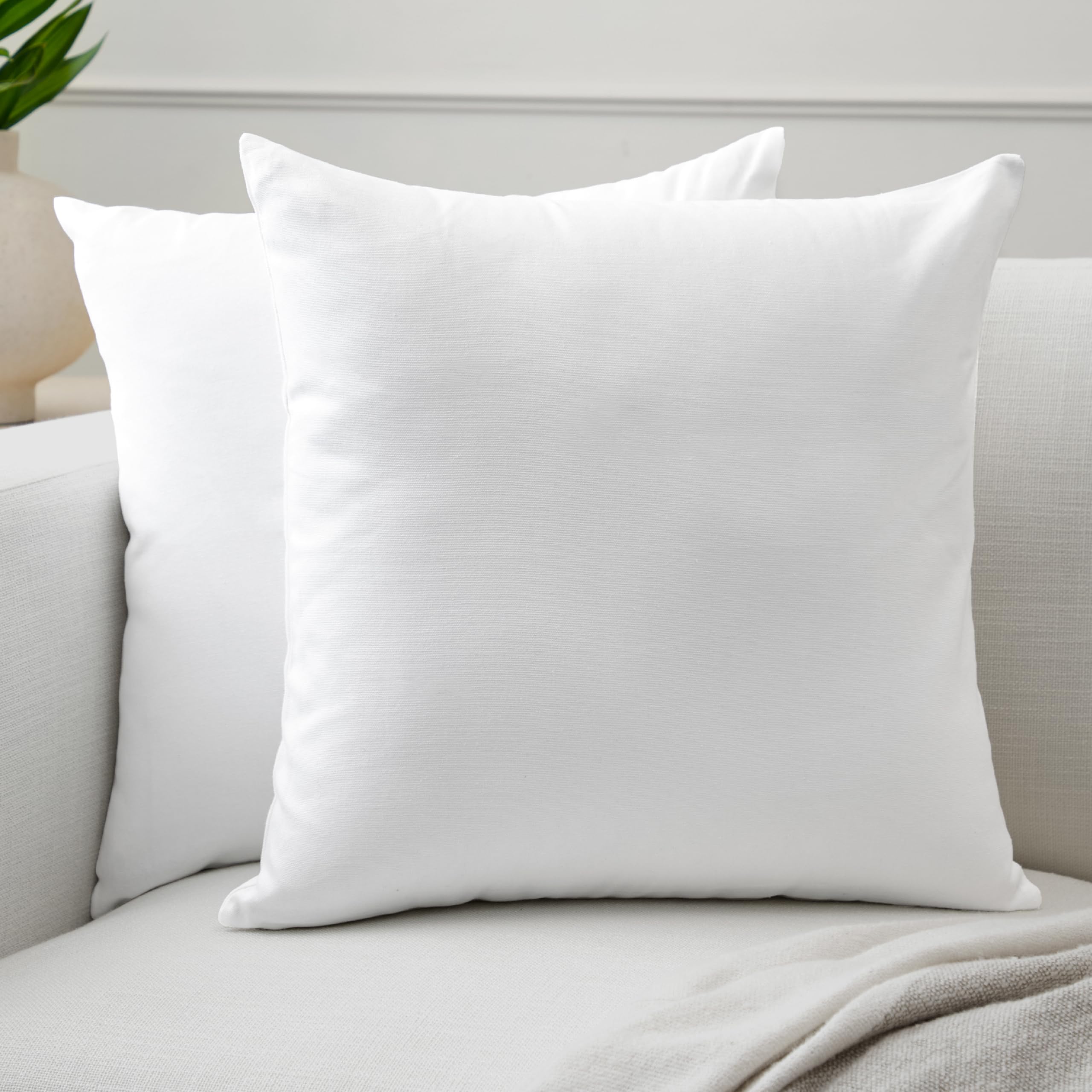 Encasa XO Cushion Covers, No Inserts, Cotton Throw Pillow Cases