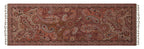 EH REVERSIBLE JAMAWAR MULTICOLOR VISCOSE SILK, FLORAL & PAISLEY SUPER SOFT PASHMINA STOLES/SCARF (MC 11)